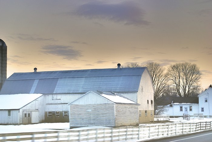 The Most Scenic Wintertime Drive In Ohio: Amish Country Byway