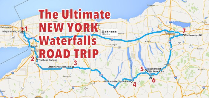 road trips close to new york