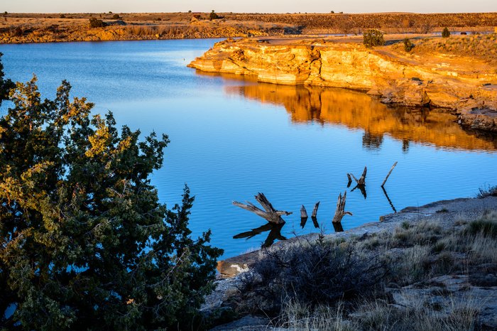 Unique State Park In New Mexico: Clayton Lake State Park