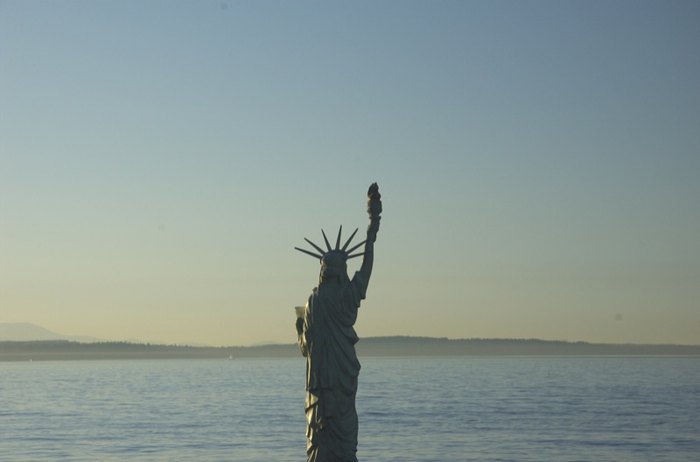 Washington gets its own – petite – Statue of Liberty