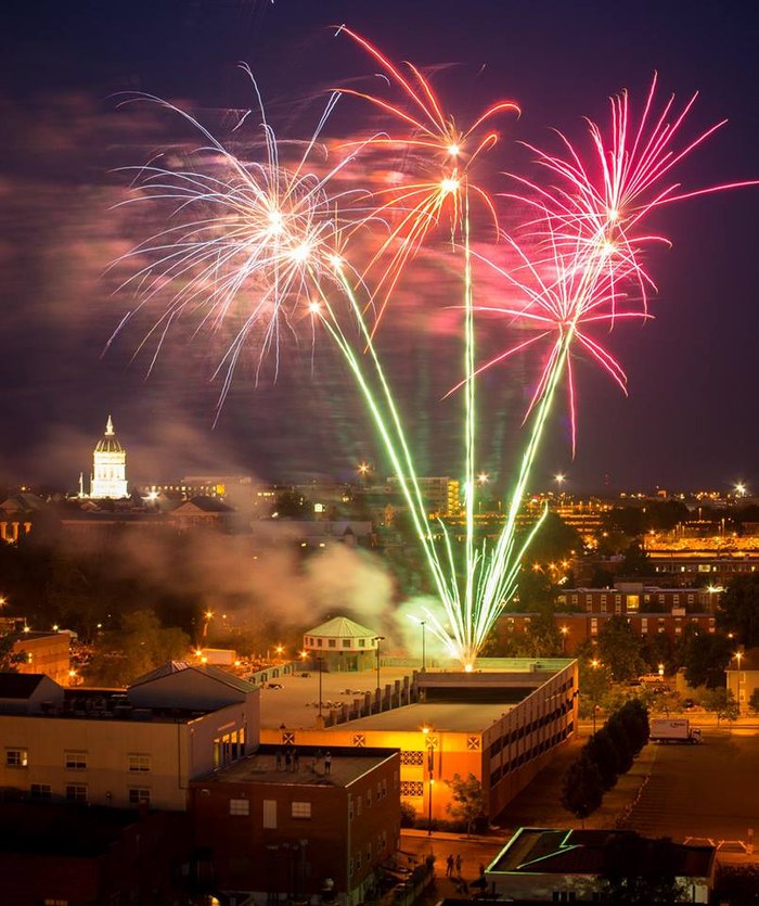 The Best 4th Of July Fireworks Shows In Missouri In 2017 Cities, Times