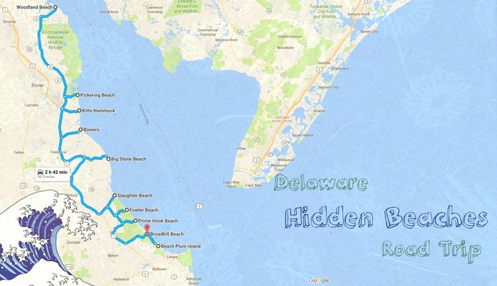 Take This Road Trip To 10 Of The Best Beaches In Delaware   Screenshot 2017 06 12 13.09.17 E1497287457453 