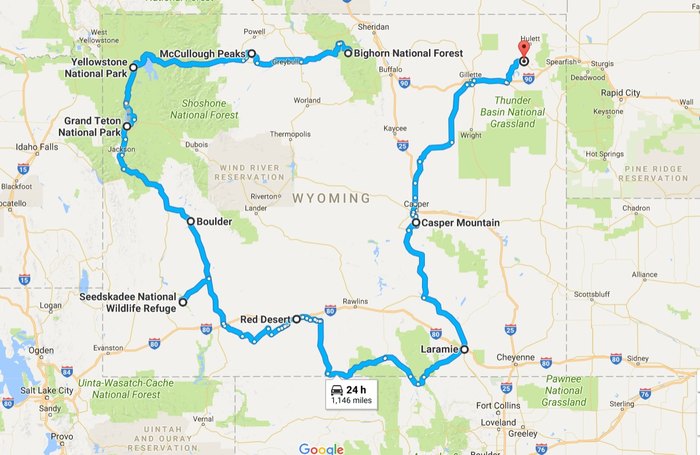 Follow This Wyoming Wildlife Trail For An Unforgettable Road Trip