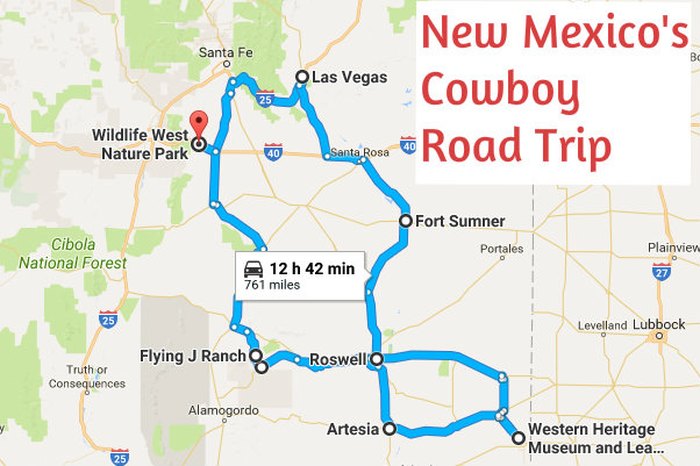 The Road Trip Through New Mexico'S Cowboy Country