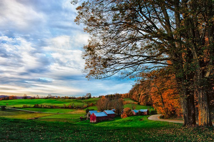 The Most Photographed Farm In North America Is Right Here In Vermont