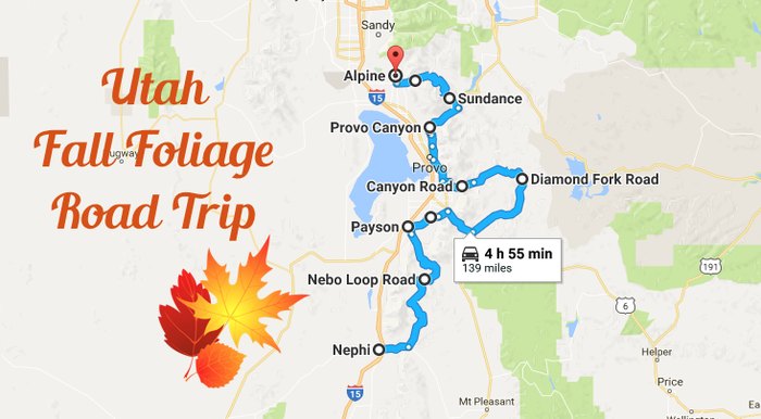 The Best And Most Beautiful Fall Day Trips Near Me In Utah