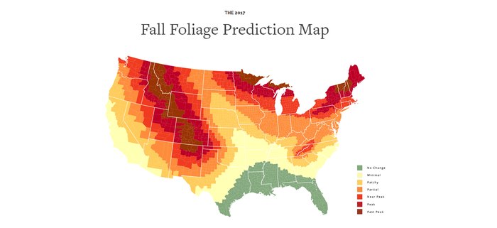 Check Out An Interactive Fall Foliage Map For Wisconsin