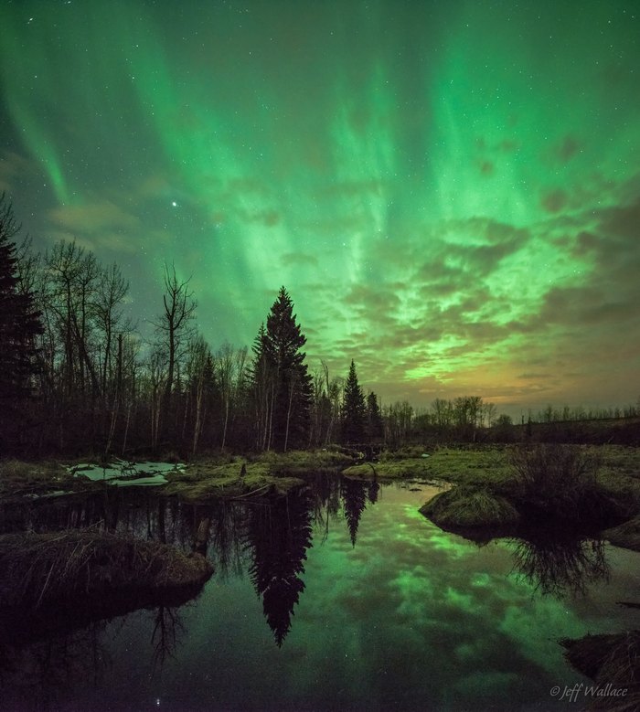 Visit The Aroostook NWR In Maine To See The Northern Lights