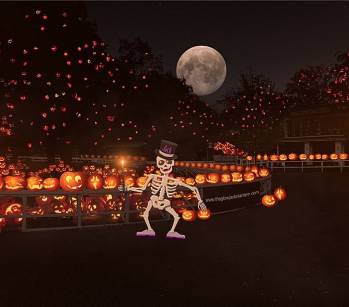 The Glow' is a Halloween wonderland in Philadelphia's Fairmount