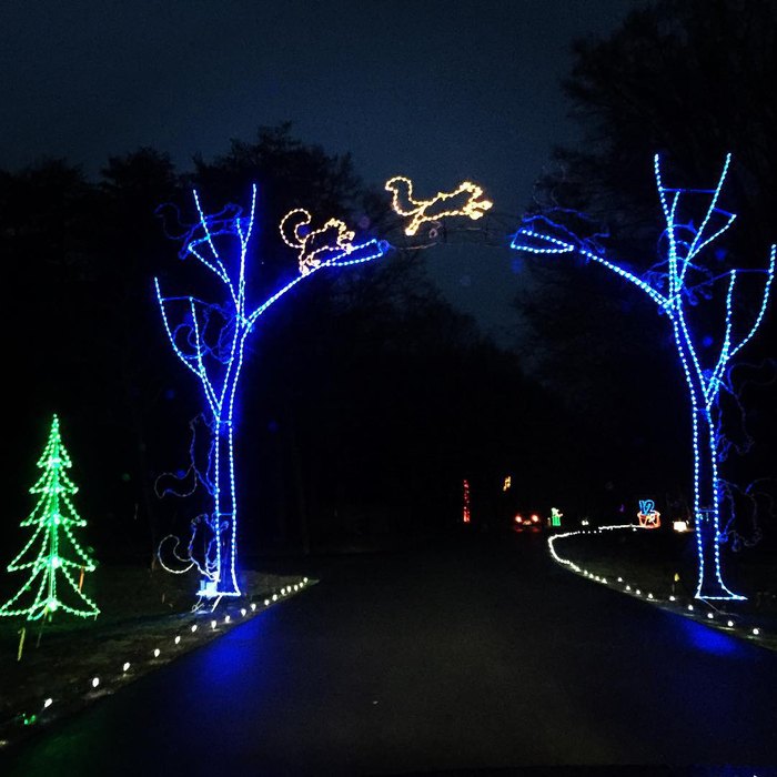 The Bull Run Festival of Lights is the Best Winter Hike In Virginia