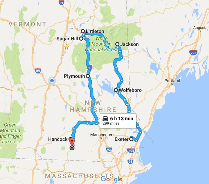 This Road Trip Will Take You to New Hampshire's Most Charming Small Towns