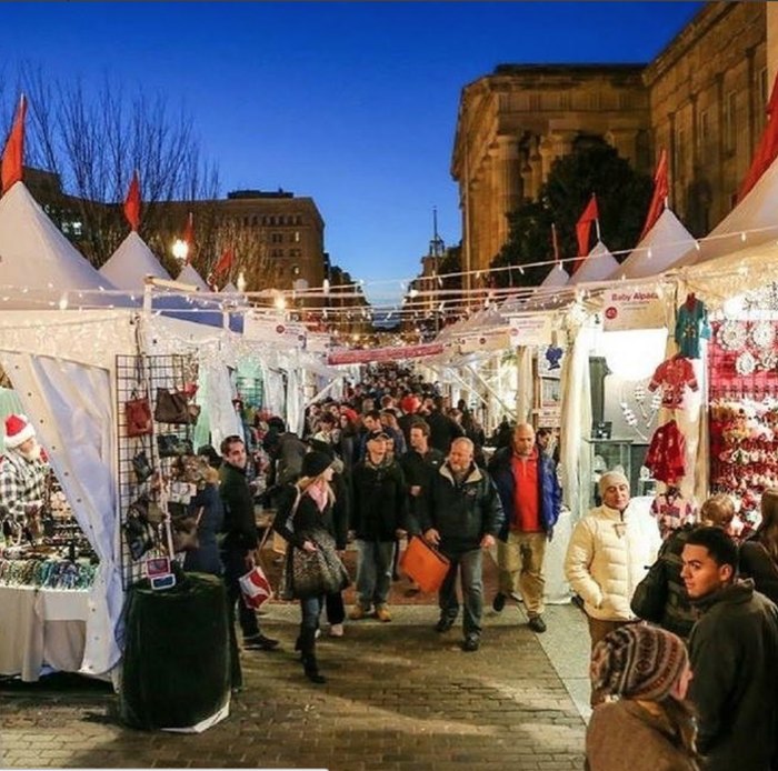 Visit The European Christmas Market In Alexandria Virginia