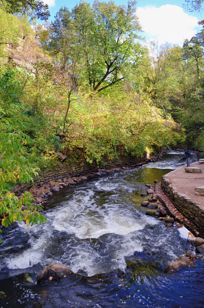 Minnehaha Creek in Minnesota Looks Like Something From Middle Earth