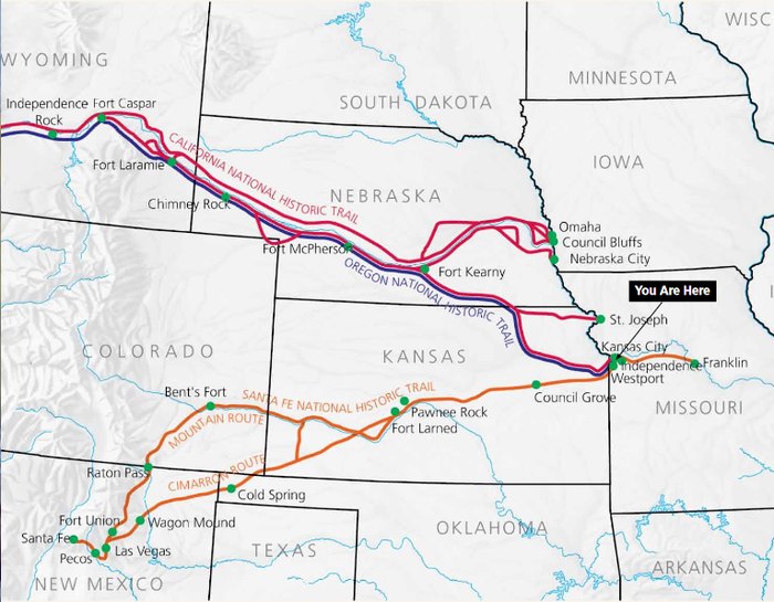 The Wagon Trails Are One Of The Biggest Historical Events In Kansas City