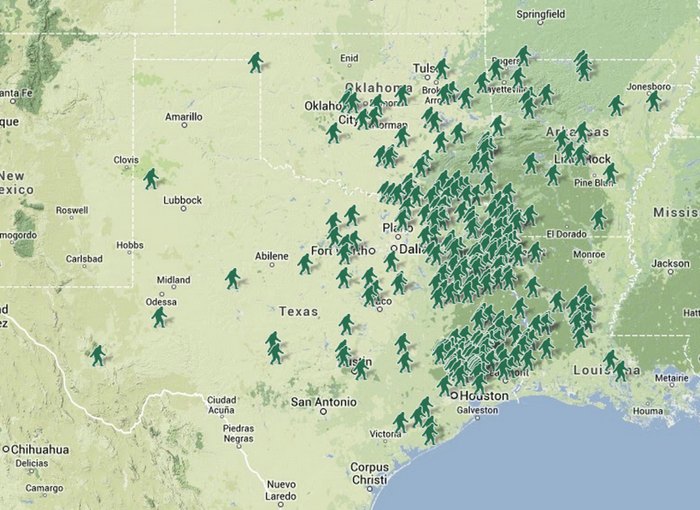 At a Sasquatch Summit in East Texas, Bigfoot Hunters Mull a Big