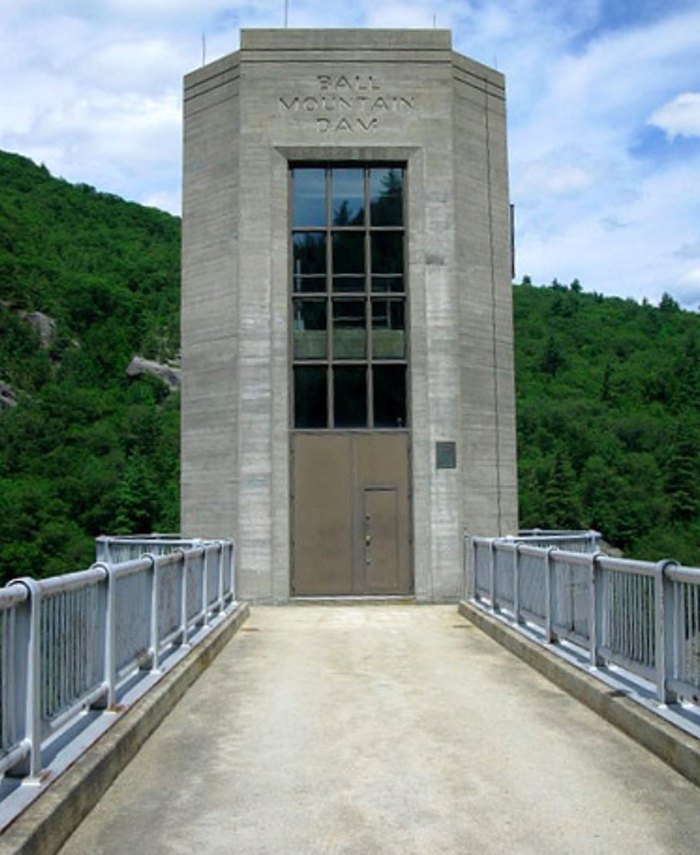 Head to Jamaica and check out the Ball Mountain Dam in VT