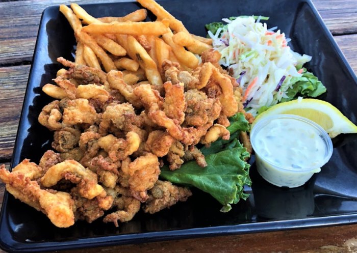 Jim's Dock Is A Rhode Island Waterside Restaurant With Fabulous Seafood