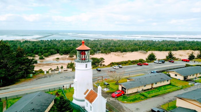 Umpqua Lighthouse State Park Has A Yurt Village You'll Want To Stay At