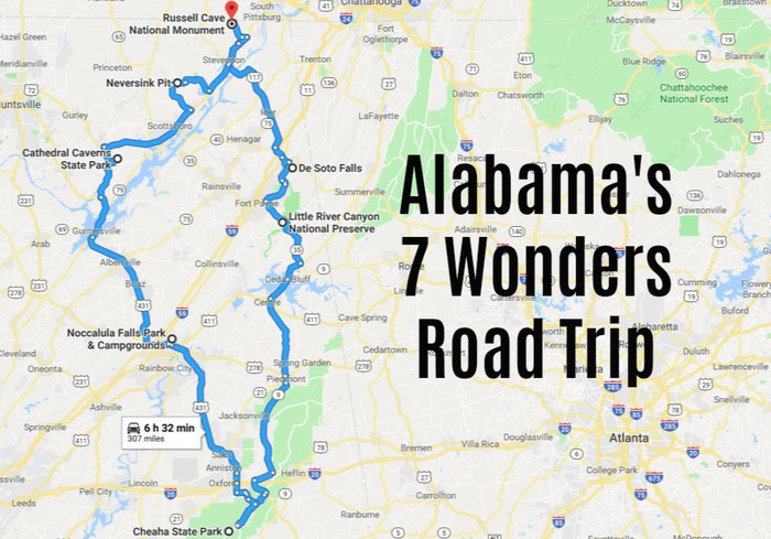 The 7 Natural Wonders Of Alabama Road Trip