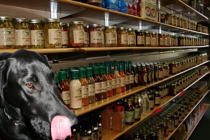 Interior of the Berkowitz dry goods and clothing store in Old Forge