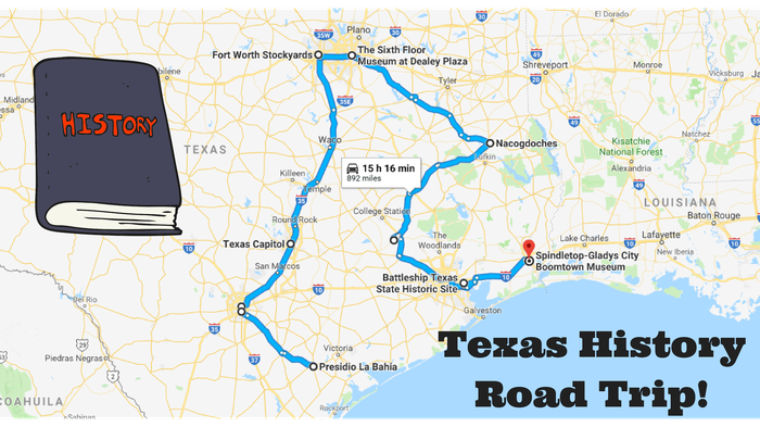 texas history road trip