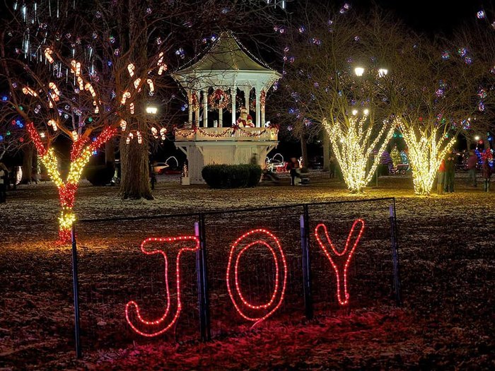Gallipolis in Lights In Ohio Is A Magical Light Display