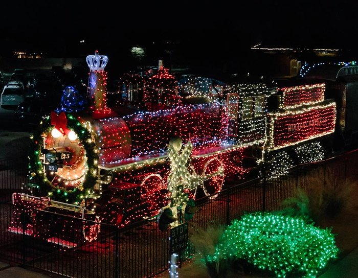 McCormick Stillman Railroad Park Has Best Christmas Lights In Arizona