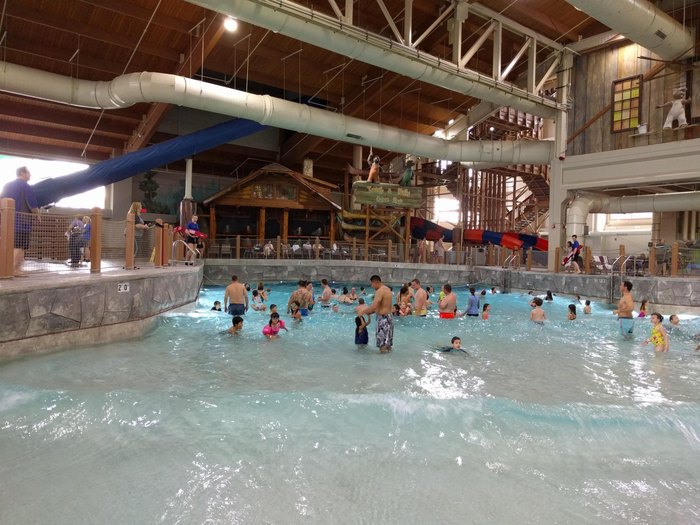 The Indoor Beach At Great Wolf Lodge Resort In North Carolina Is The ...