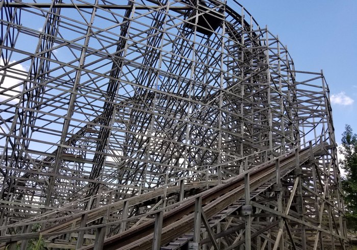 Alabama's Rampage Is One Of The Best Wooden Roller Coasters In World