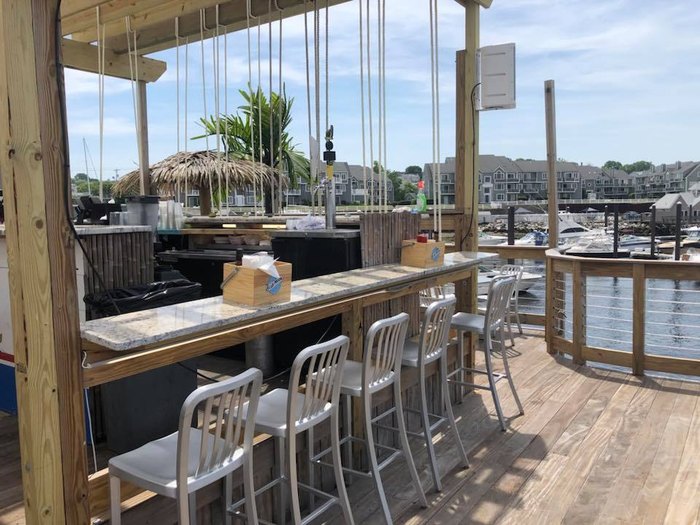 The Tipsy Seagull Is A Floating Tiki Bar In Massachusetts