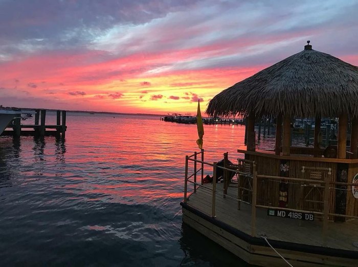 Set Sail On The Floating Tiki Bar In Maryland With Cruisin Tikis