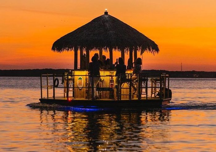 Set Sail On The Floating Tiki Bar In Maryland With Cruisin Tikis