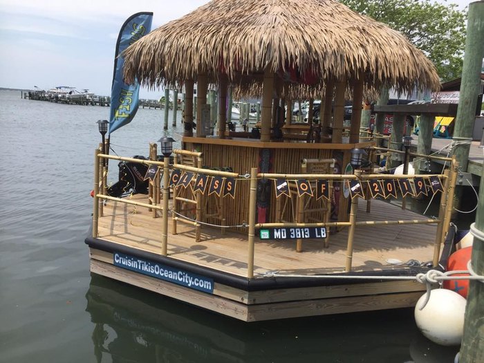 Set Sail On The Floating Tiki Bar In Maryland With Cruisin Tikis