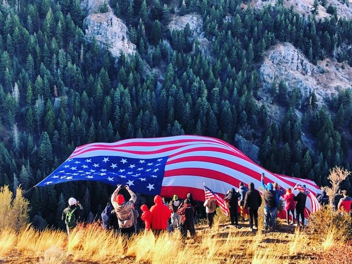 Big Betsy Is The Largest Free Flying Flag In America
