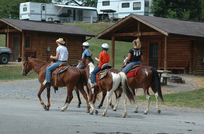 Go Camping With Horseback Riding In Kentucky At This Scenic Spot