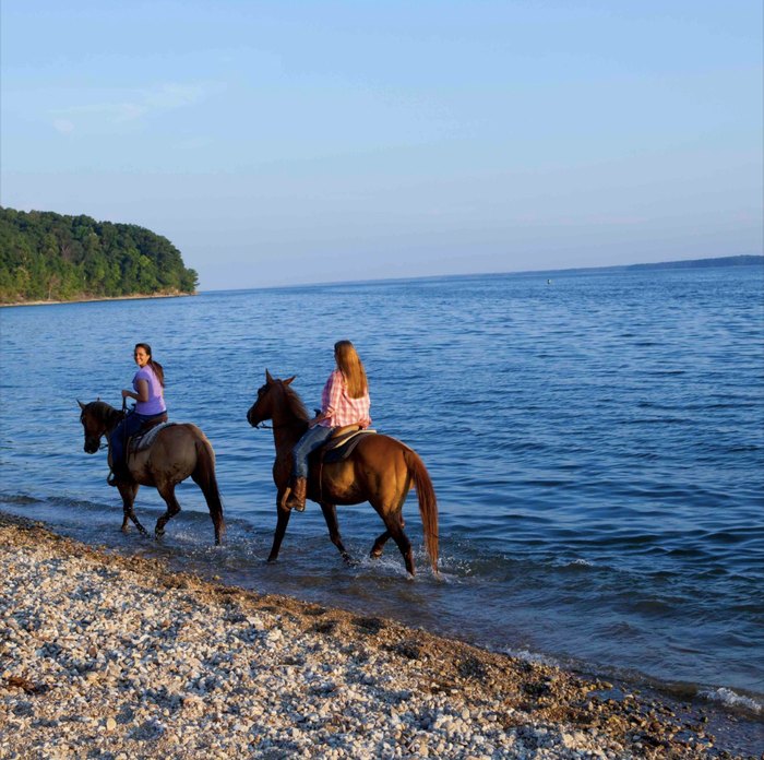 Go Camping With Horseback Riding In Kentucky At This Scenic Spot