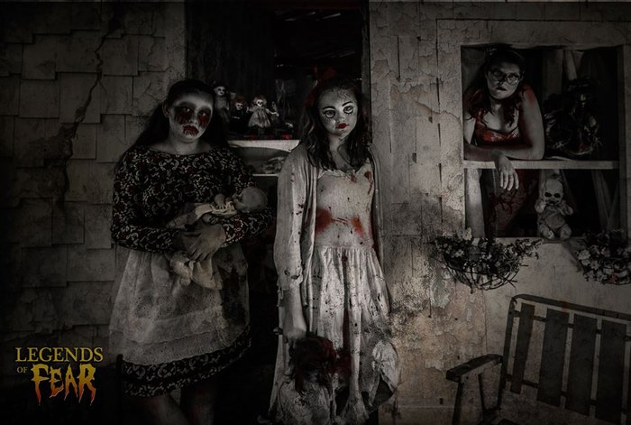 Legends of Fear in Shelton, CT is a thrilling haunted hayride and haunted  trail featuring thrills and scares for a memorable Halloween experience