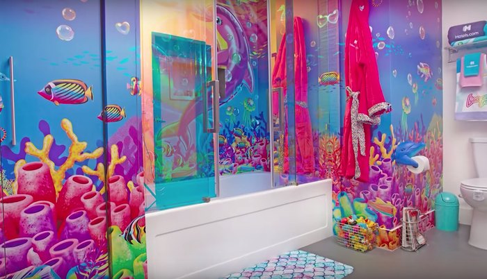 The Lisa Frank Hotel Room In Los Angeles Is Colorful And Magical