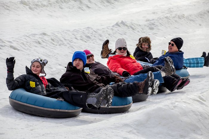 New England's 2 Largest Winter Tubing Parks Are in Massachusetts