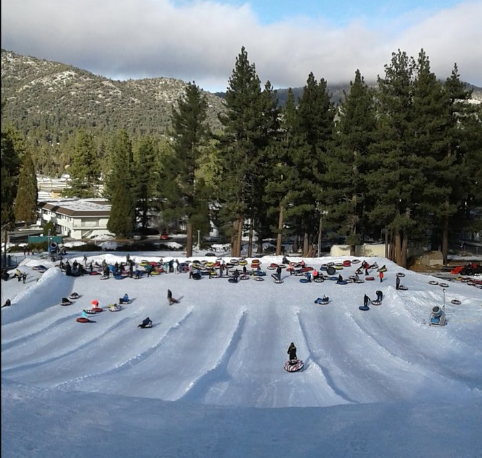 This Is The Longest Snow Tubing Run In Southern California