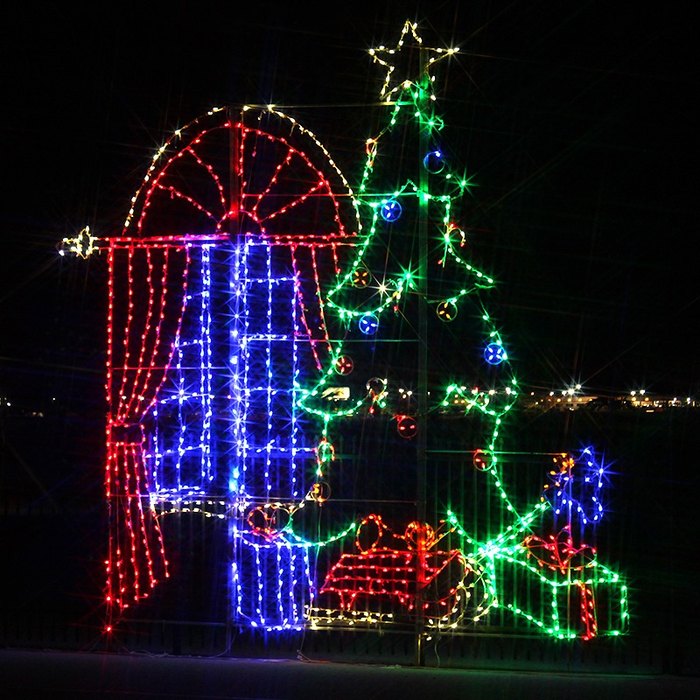 Drive Through Millions Of Lights At This Skylands Stadium Holiday