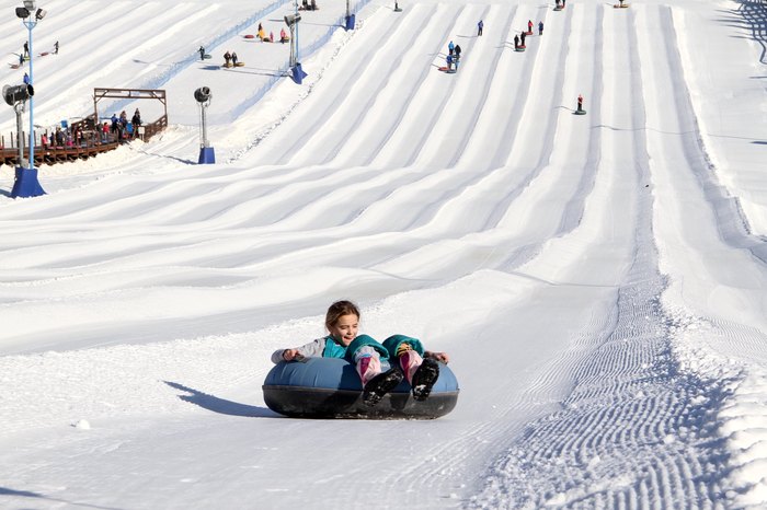 Perfect North Slopes Is The Largest Snow Tubing Run In Indiana