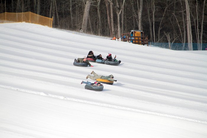 Perfect North Slopes Is The Largest Snow Tubing Run In Indiana