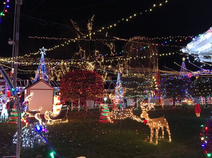 We Care Park In Kokomo, Indiana Homemade Holiday Lights Display