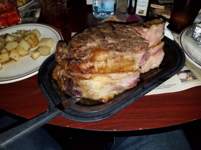 Black Otter Supper Club In Wisconsin Serves Giant 160-Ounce Prime Ribs