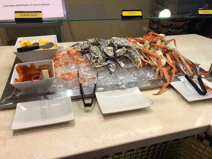 Seaside Buffet In San Diego, California Has All-You-Can-Eat Crab Legs