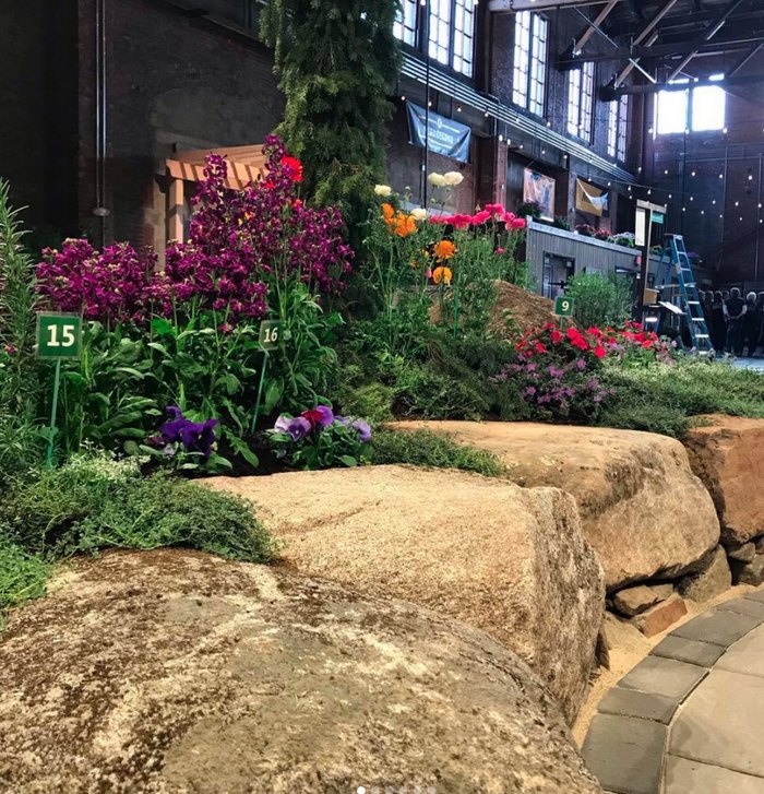 Walk Through A Sea Of Flowers At The Maine Flower Show's Cascade Of Color
