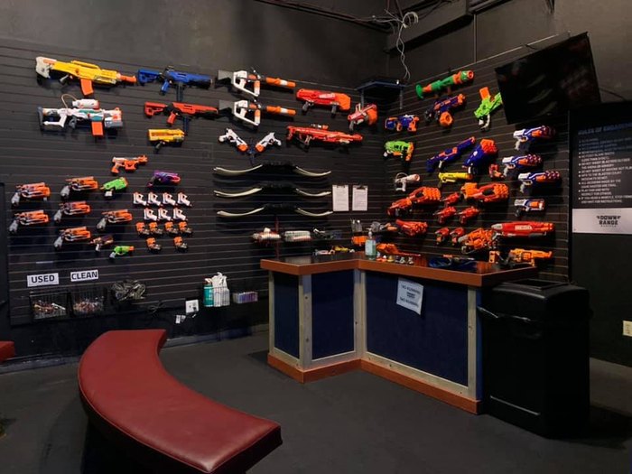 Combat Entertainment Is A Nerf Gun Arena In Indiana
