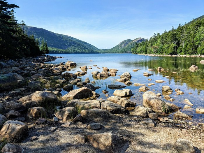 The Jordan Pond Loop Trail In Maine Is A Beautiful Spring Hike