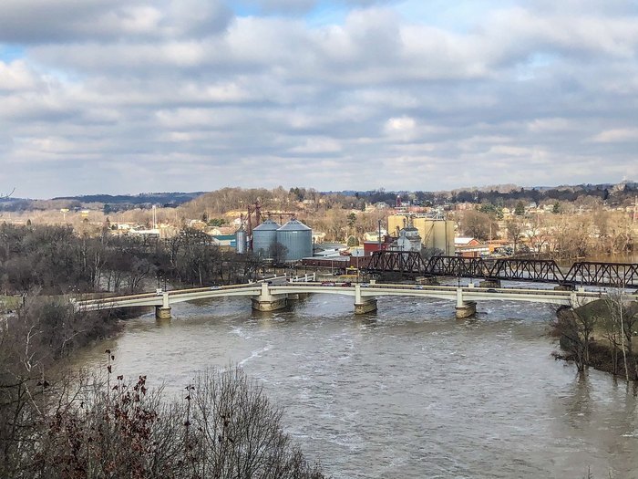 Ohio's Most Unique Bridge: Zanesville Y Bridge In Muskingum County